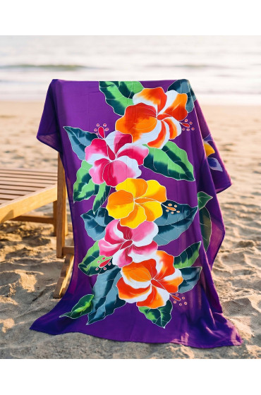 Hand Painted Rayon Sarong